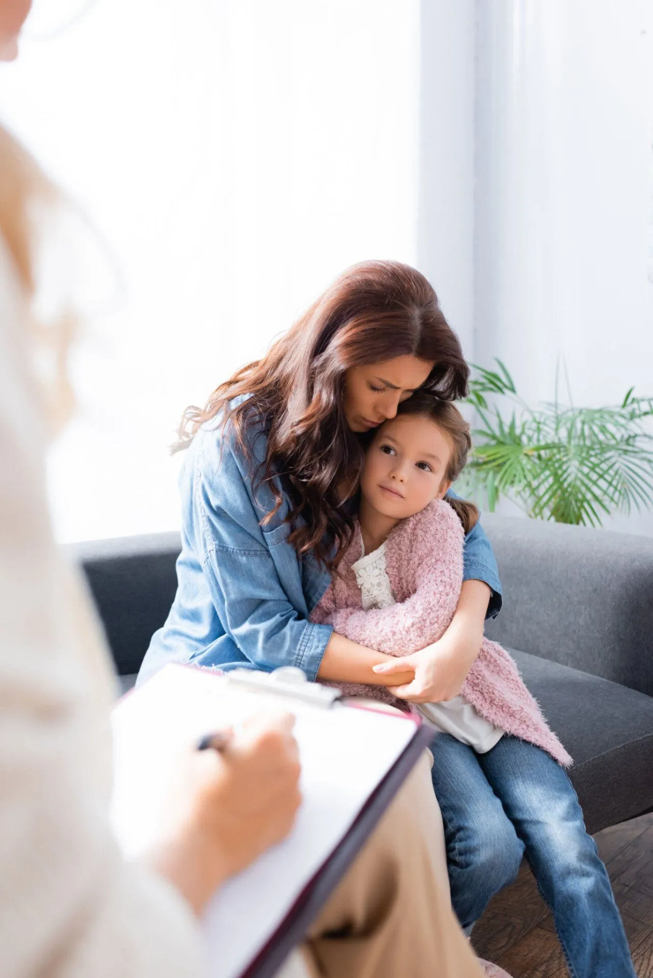 A play therapy session with a child in Boulder, Colorado